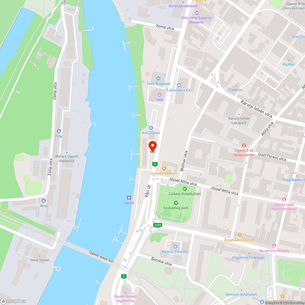 Elhajlott tábla bejelentés helye