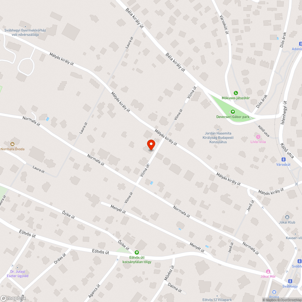 Lelógó vezeték bejelentés helye