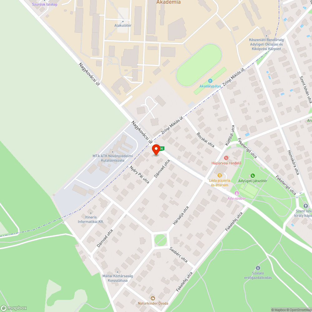 Hatalmas kátyú bejelentés helye