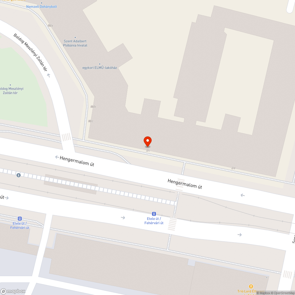 Csattogó aknafedél bejelentés helye