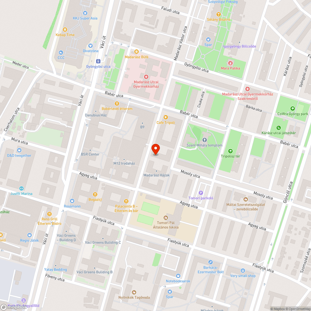 Betoncsonk bejelentés helye