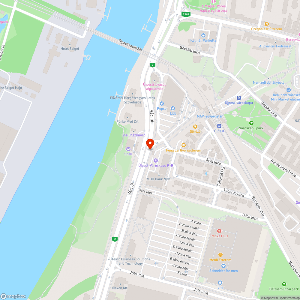 Koszos, graffitis szekrény bejelentés helye