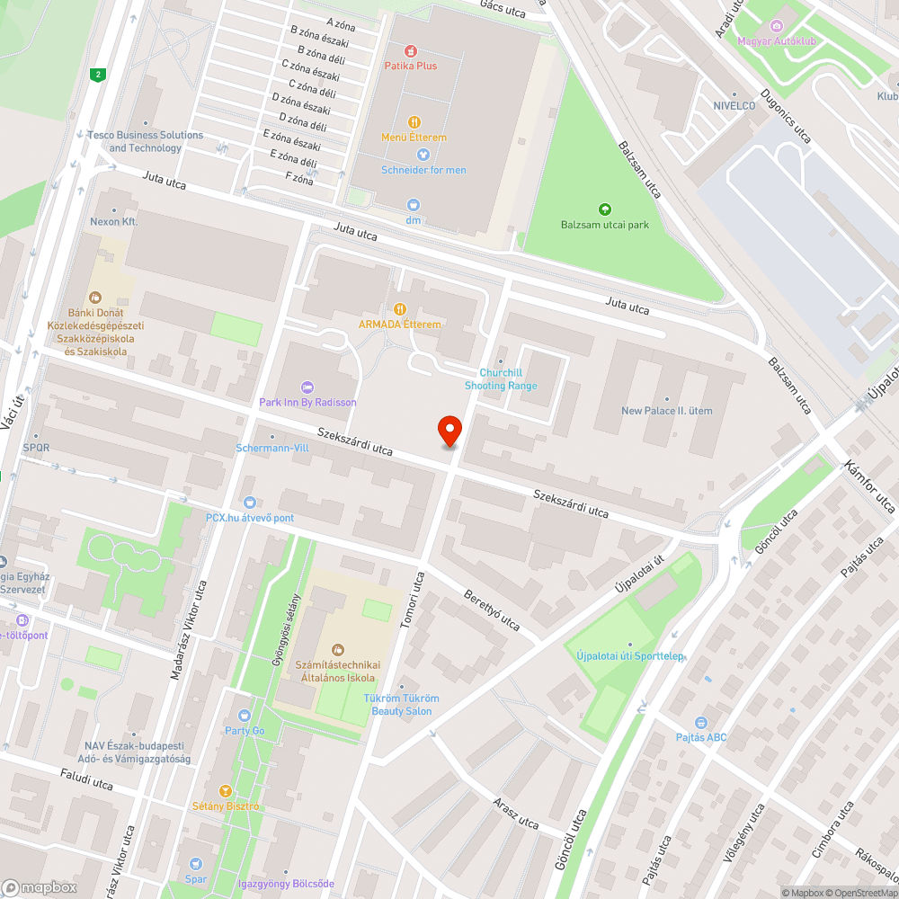 Füvön parkolás és közlekedés bejelentés helye