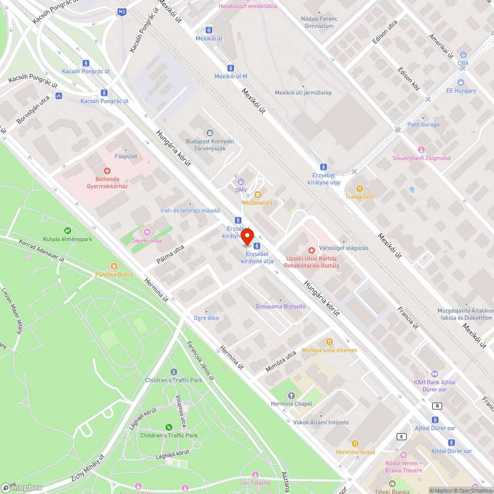 Szabálytalan parkolás bejelentés helye