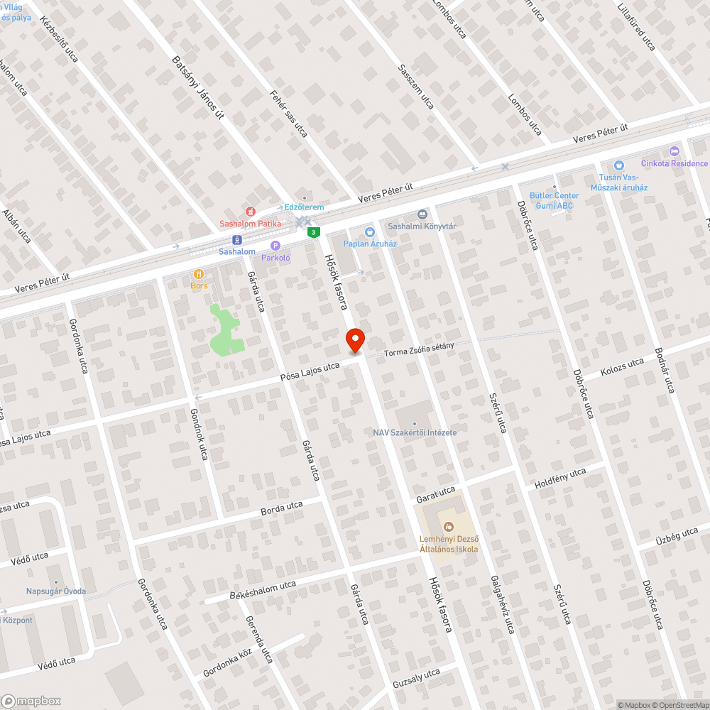 Zavaró bokor bejelentés helye