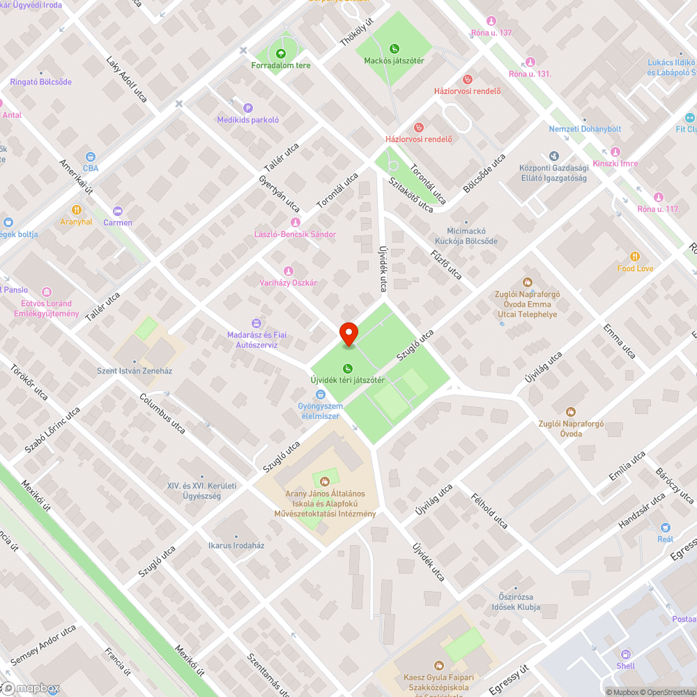 Játszótéri törött játék bejelentés helye