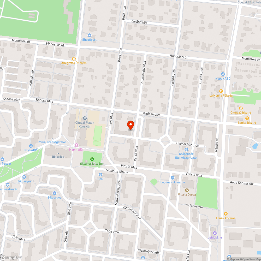 Egyre növekvő kátyú bejelentés helye