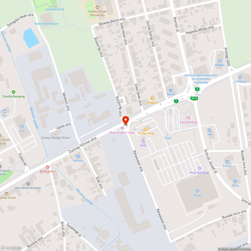 Életveszélyes lámpaoszlop bejelentés helye