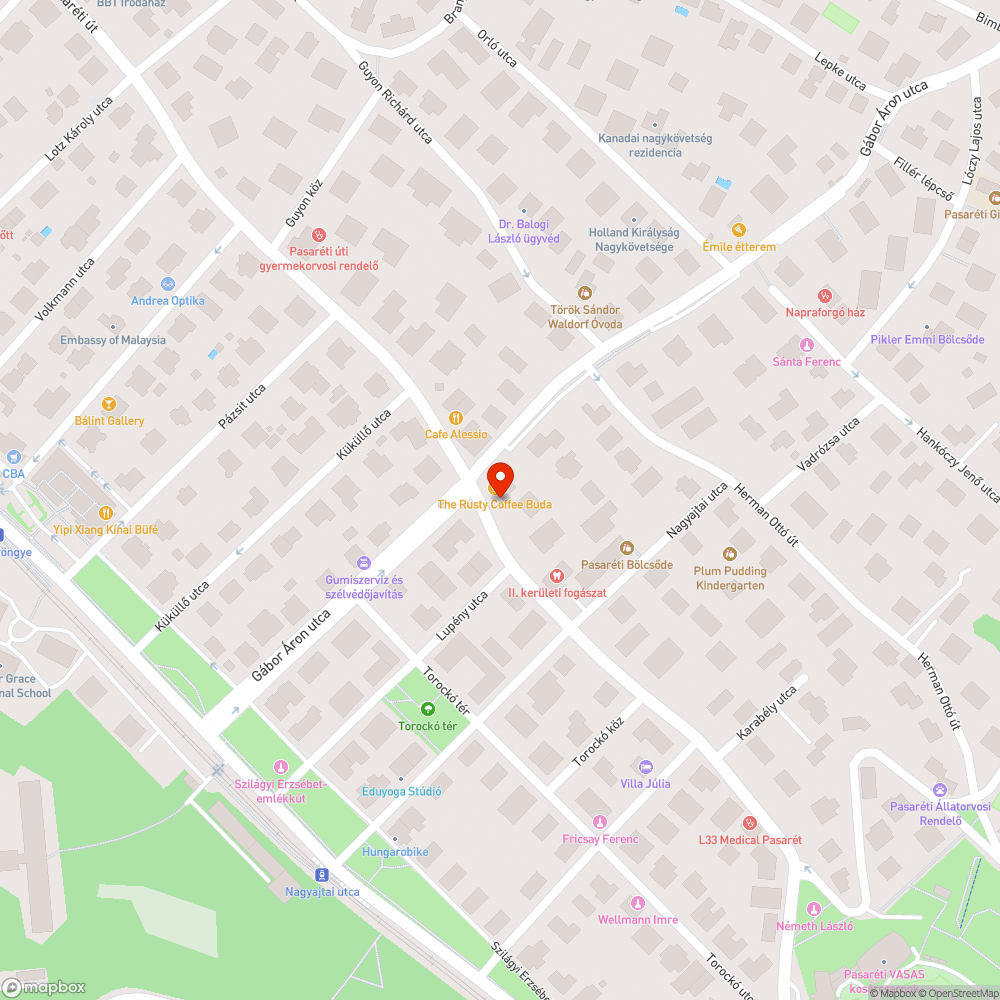 Üres fahely bejelentés helye