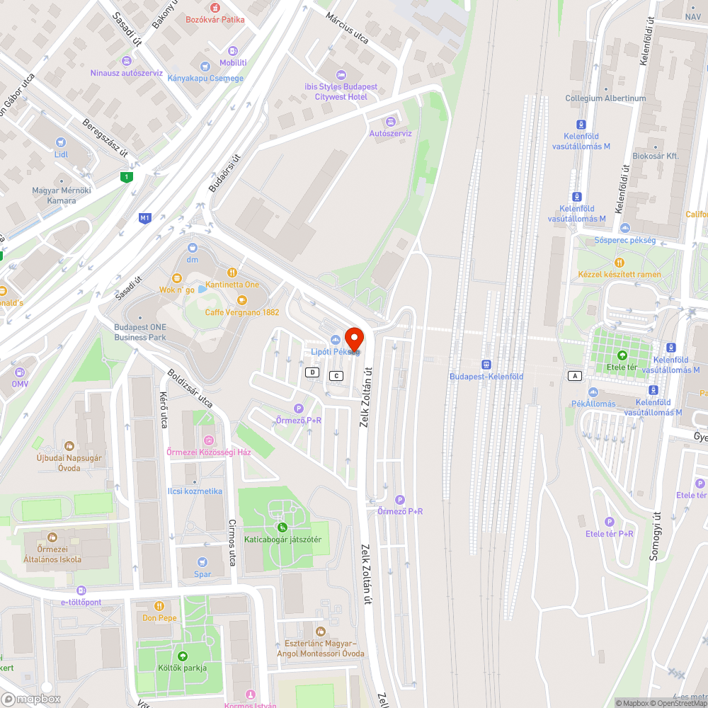 MÁV-os EU tábla bejelentés helye