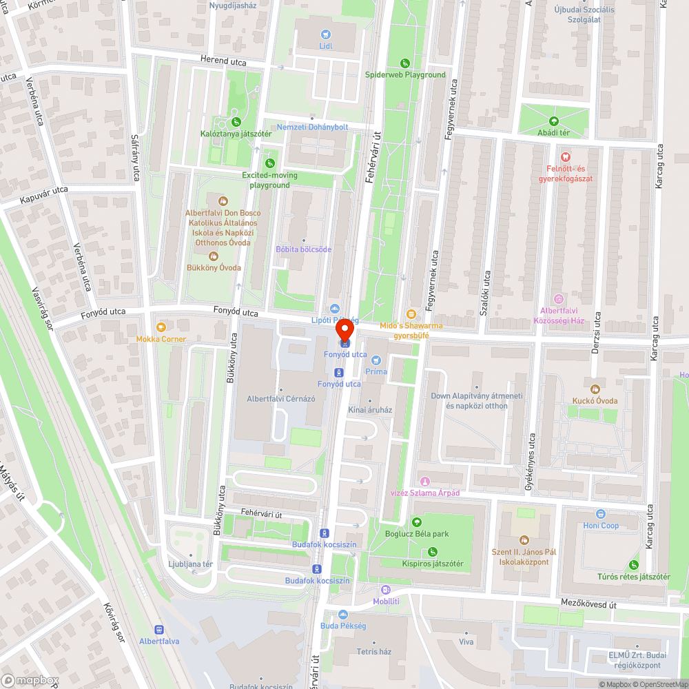 Fonyód utca váróban firka bejelentés helye