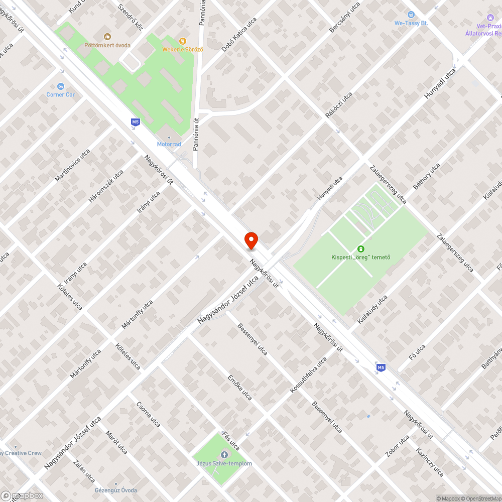 Kiégett kuka bejelentés helye