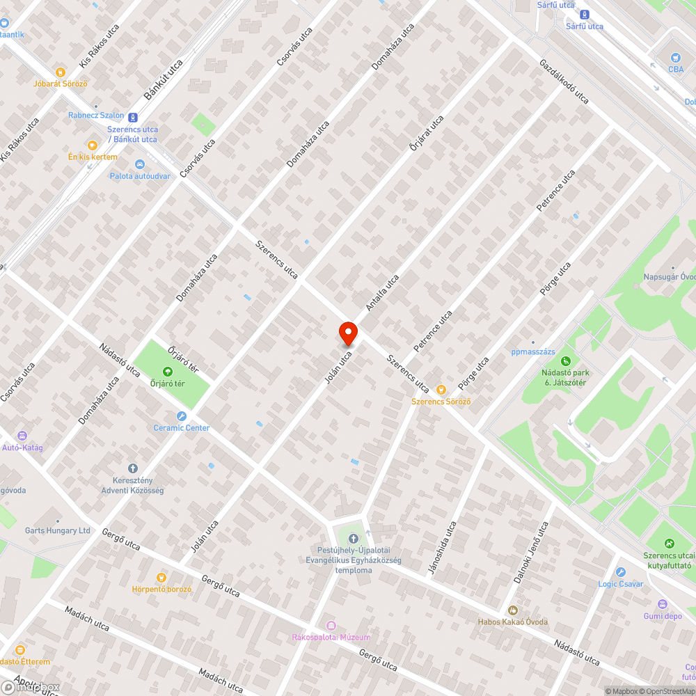 Elhagyott Ford bejelentés helye