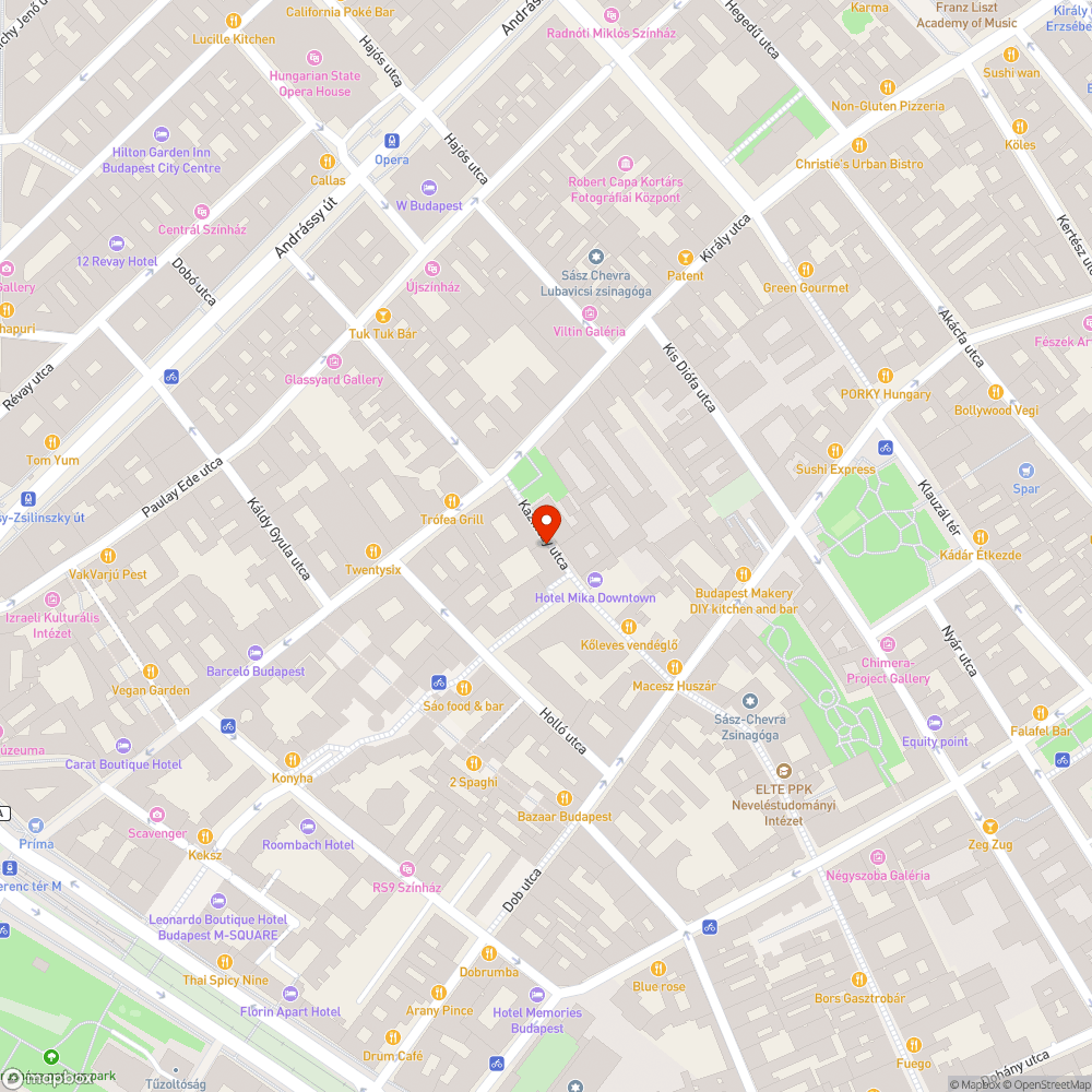 Megrongálódott korlát bejelentés helye