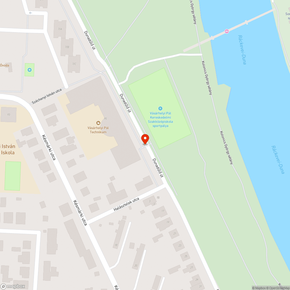 Táblára lógó gally bejelentés helye