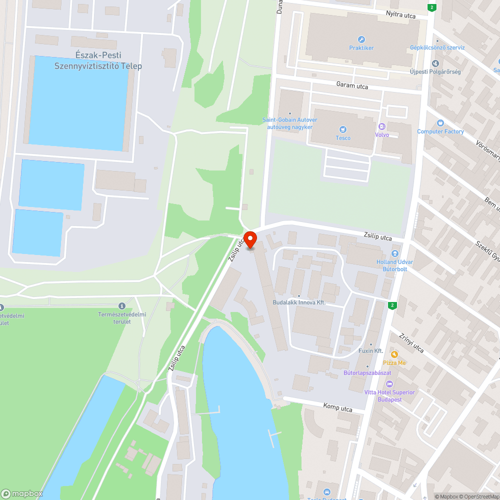 Kidőlt virágoszlop bejelentés helye