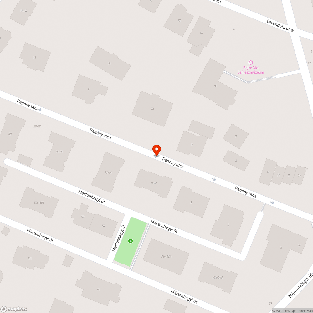 Hiányzó prizmák a Pagony utcai új fekvőrendőrnél bejelentés helye