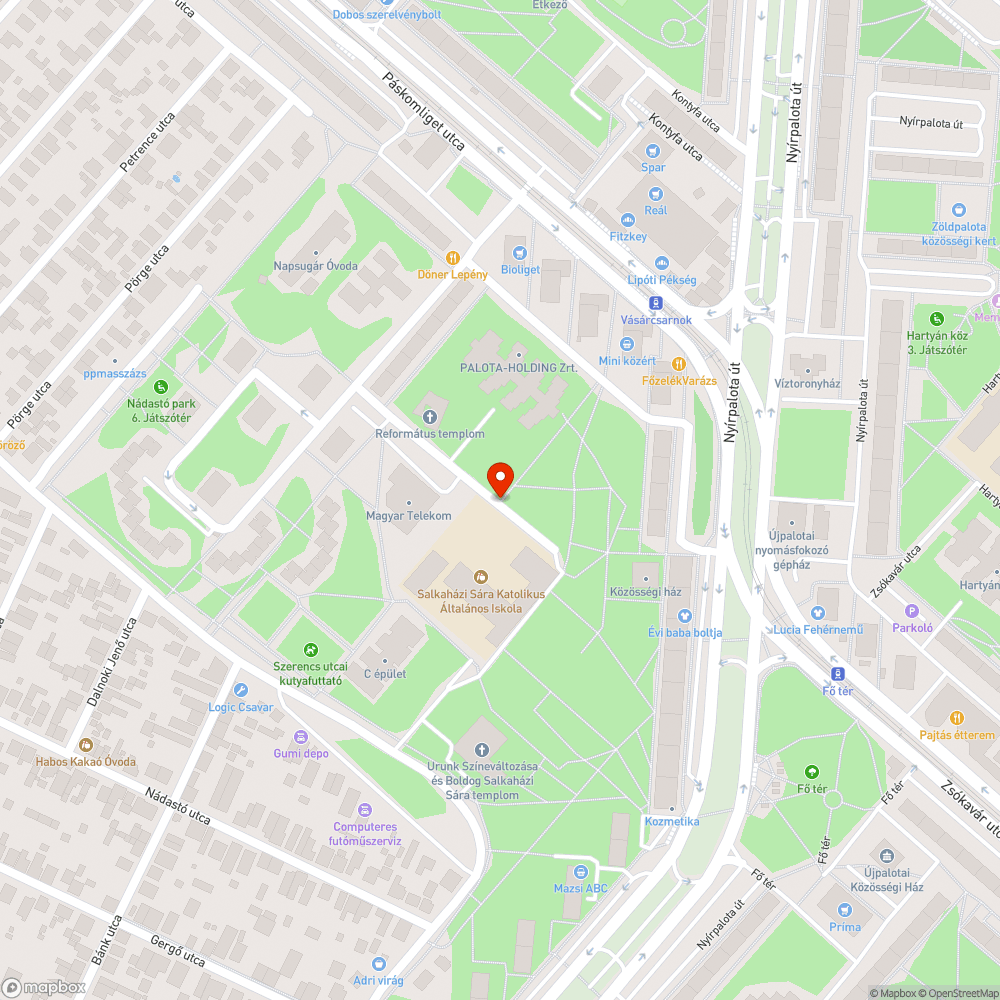 Kitört behajtásgátló bejelentés helye