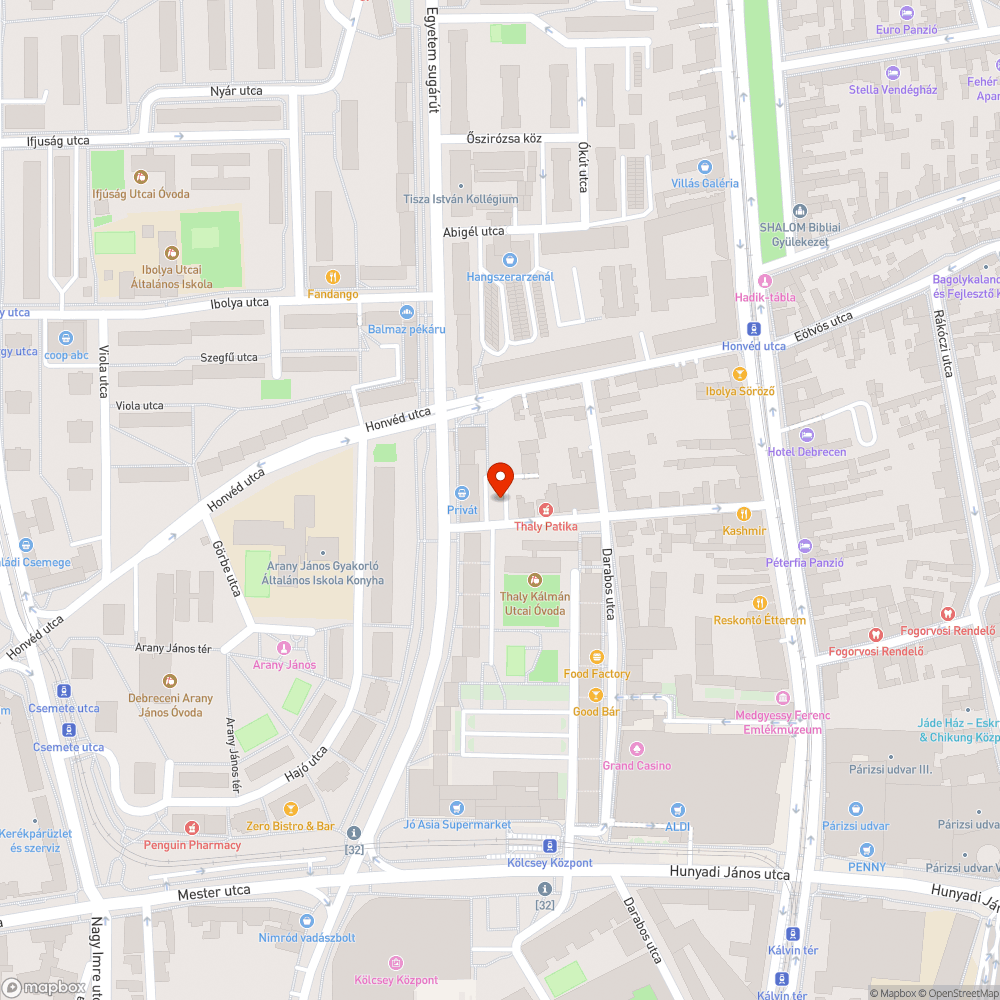 Közvilágítás bővítési igény bejelentés helye