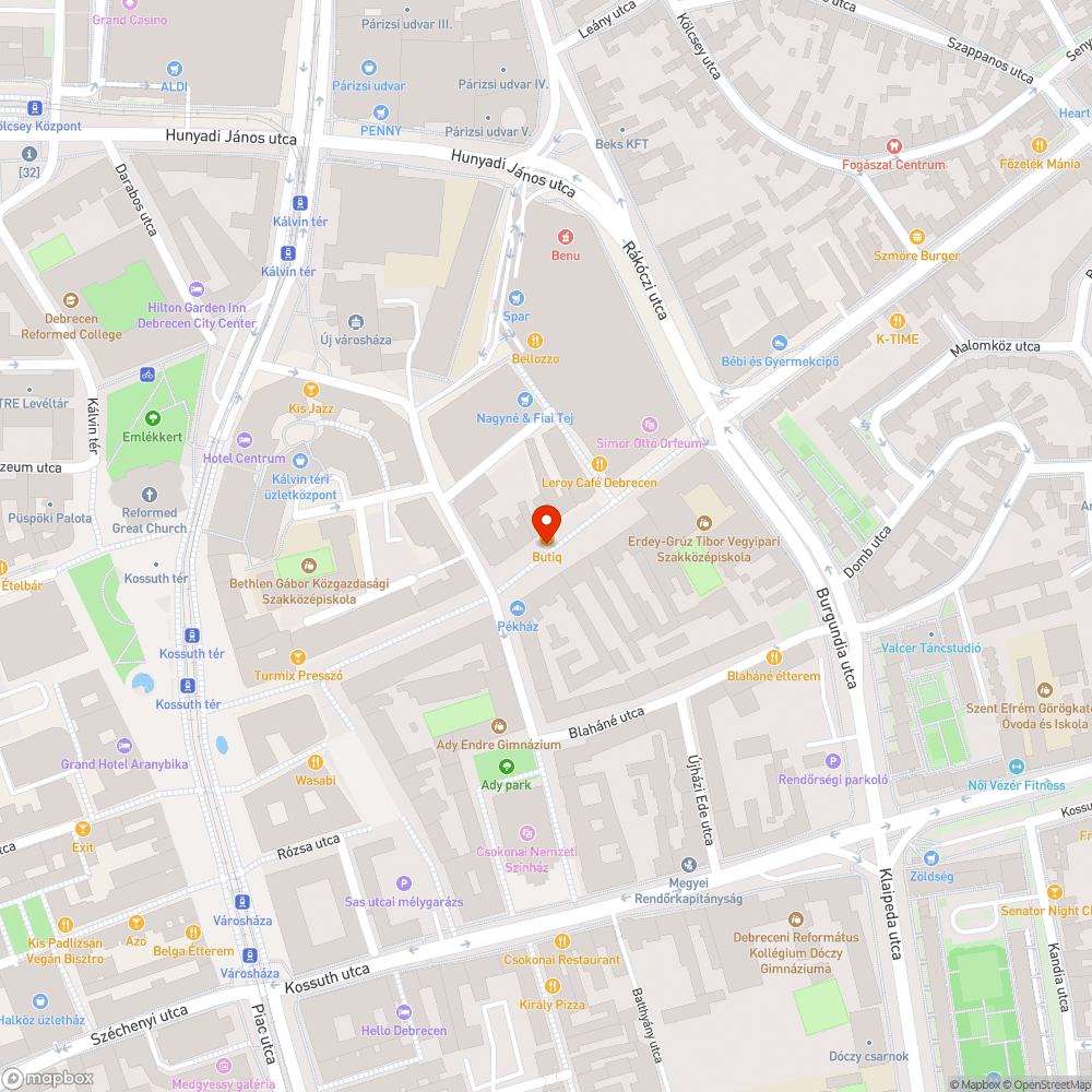 Hibás lámpafej bejelentés helye