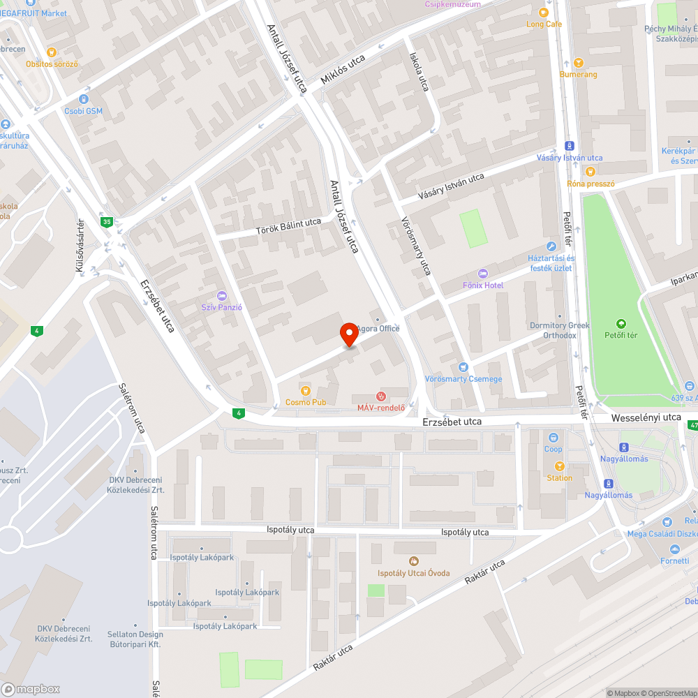 Méteres gaz Debrecenben bejelentés helye