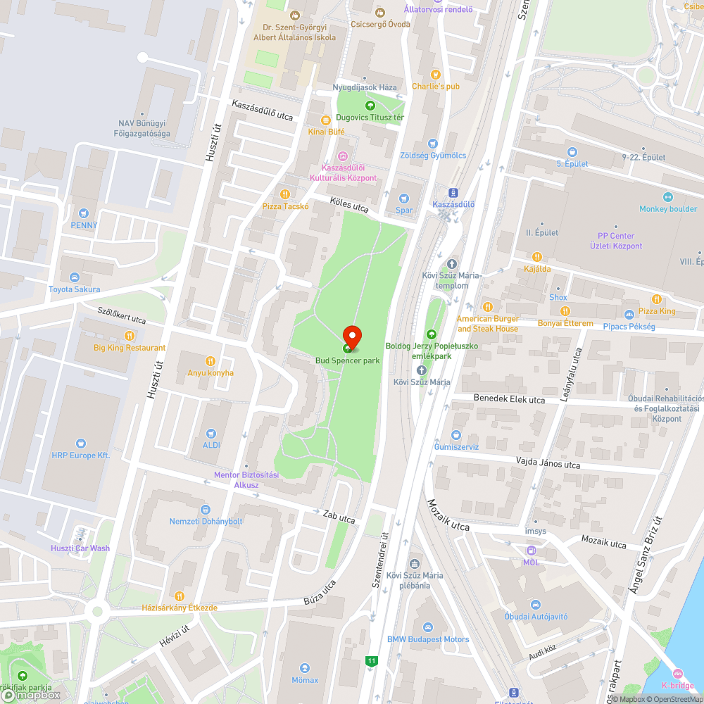 Elhanyagolt  közterület bejelentés helye