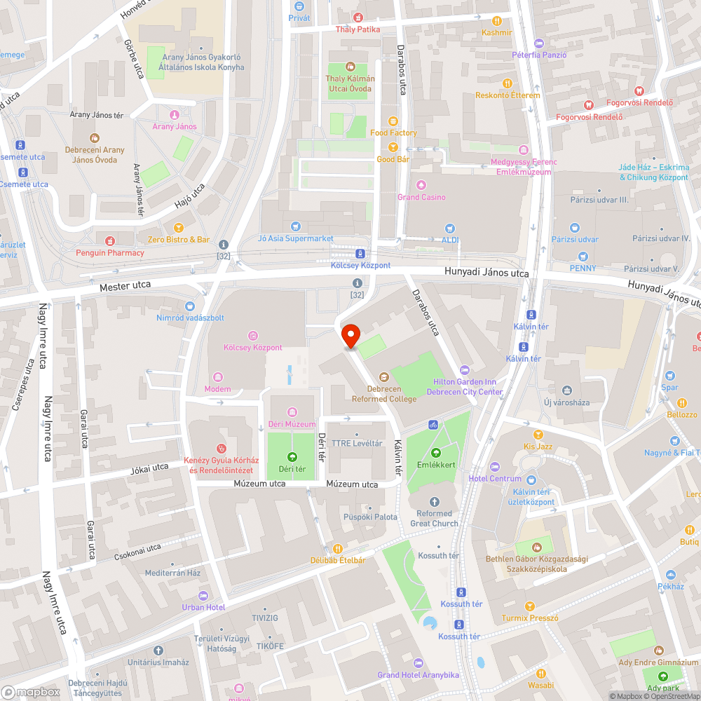 Hibás lámpafej bejelentés helye