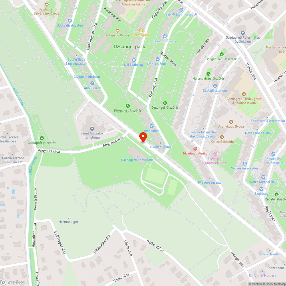 Hátrahagyott roncsautó bejelentés helye