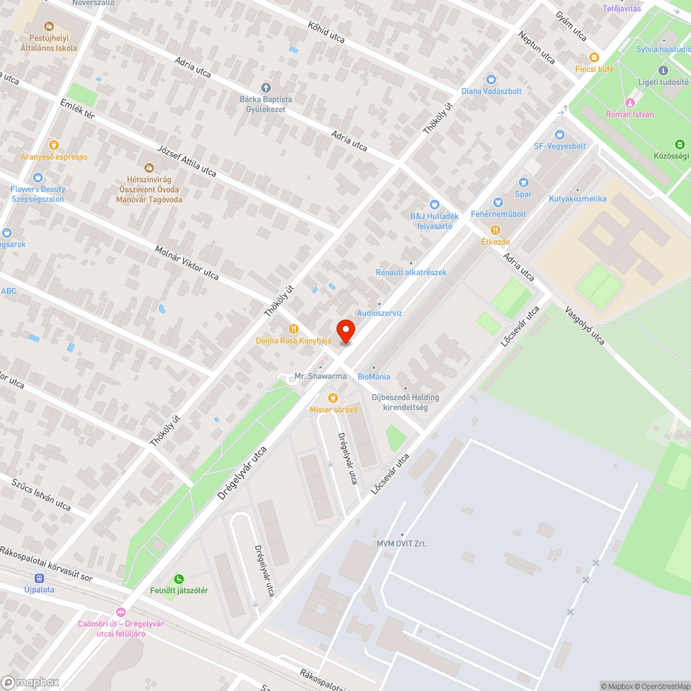 Folyamatos járdán parkolás akadályozva a gyalogoskat bejelentés helye