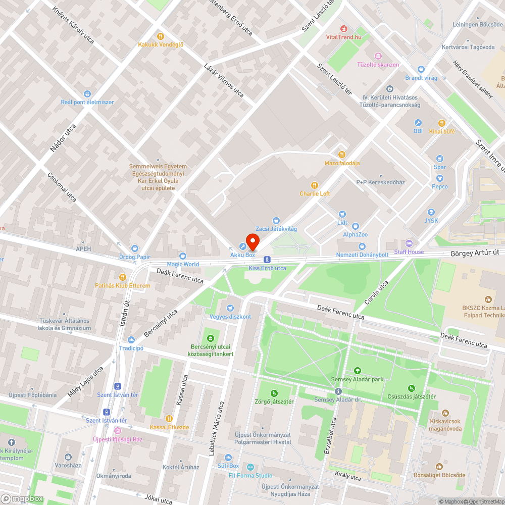 Sérült közlekedési tábla bejelentés helye