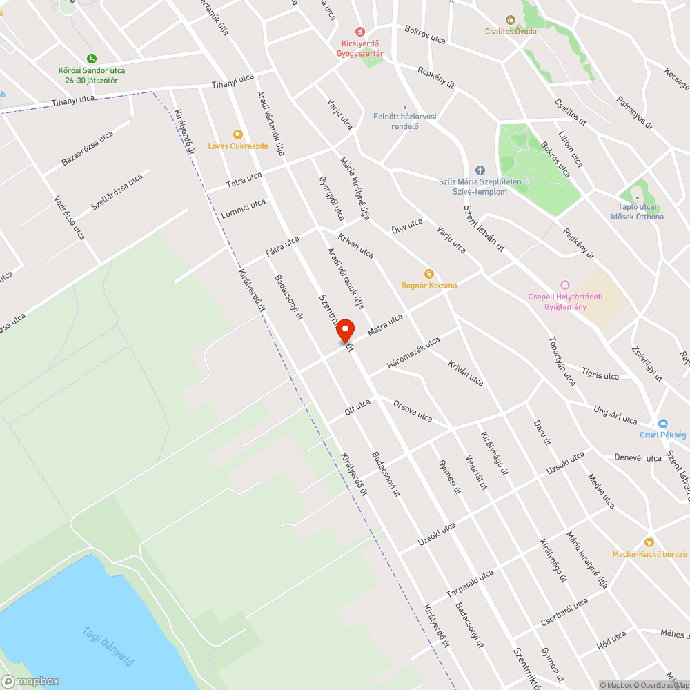 Hiányzó táblák pótlása bejelentés helye