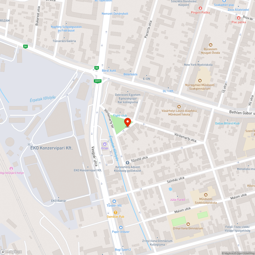 Forgalmirend-változási javaslat bejelentés helye