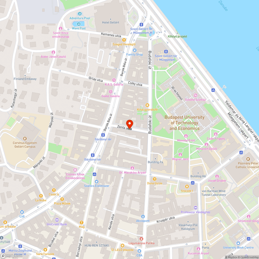 Gazos járda szakasz bejelentés helye