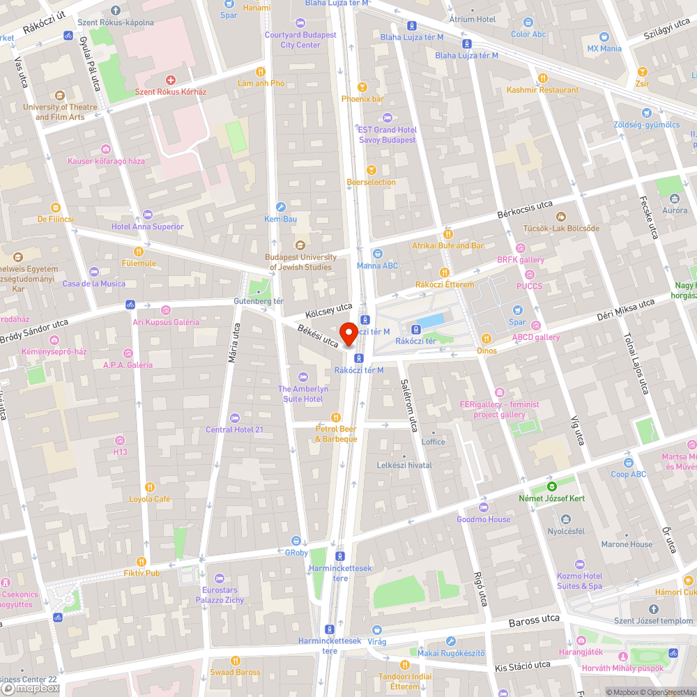 József körúti bringás átvezetés veszélyes bejelentés helye