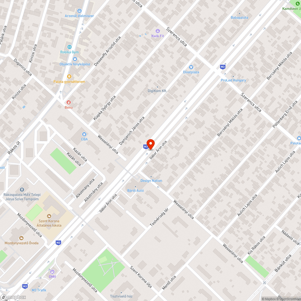 Balesetveszély bejelentés helye