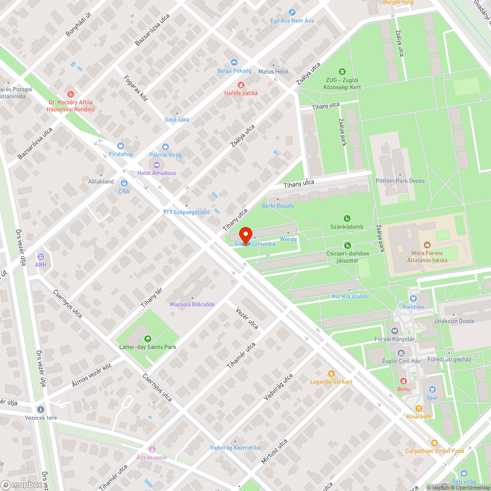 Roncs bejelentés helye