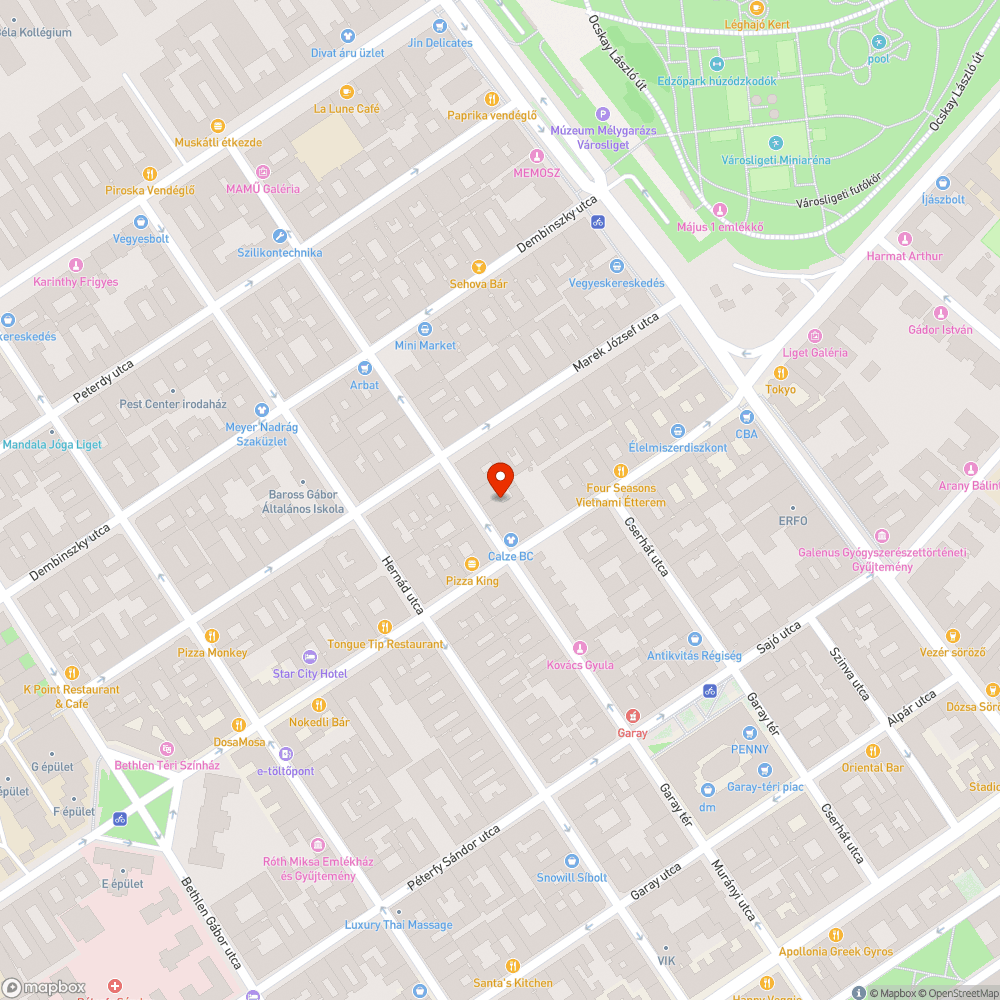 Kidőlt kuka bejelentés helye