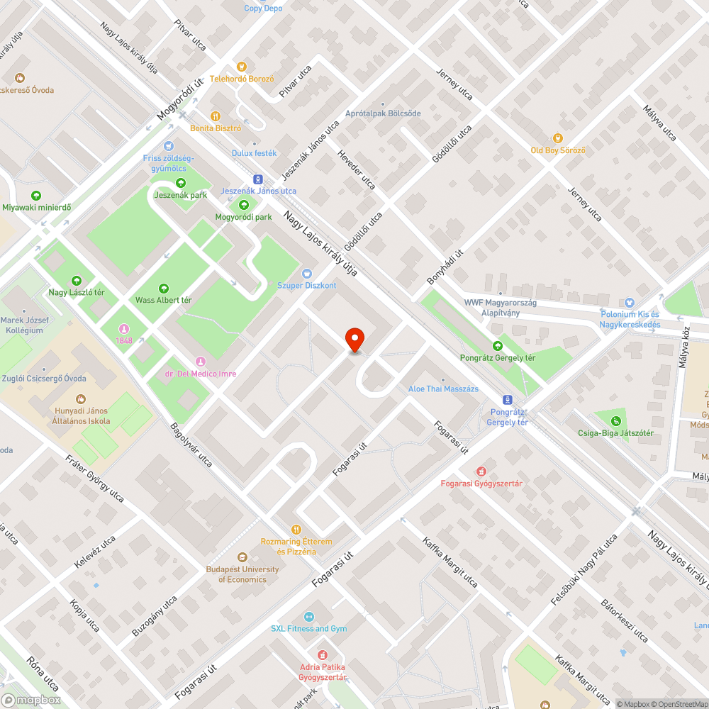 Otthagyott szemét bejelentés helye