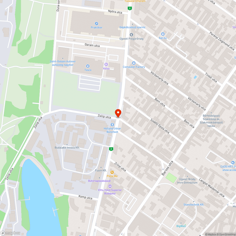 Lekopott zebra bejelentés helye