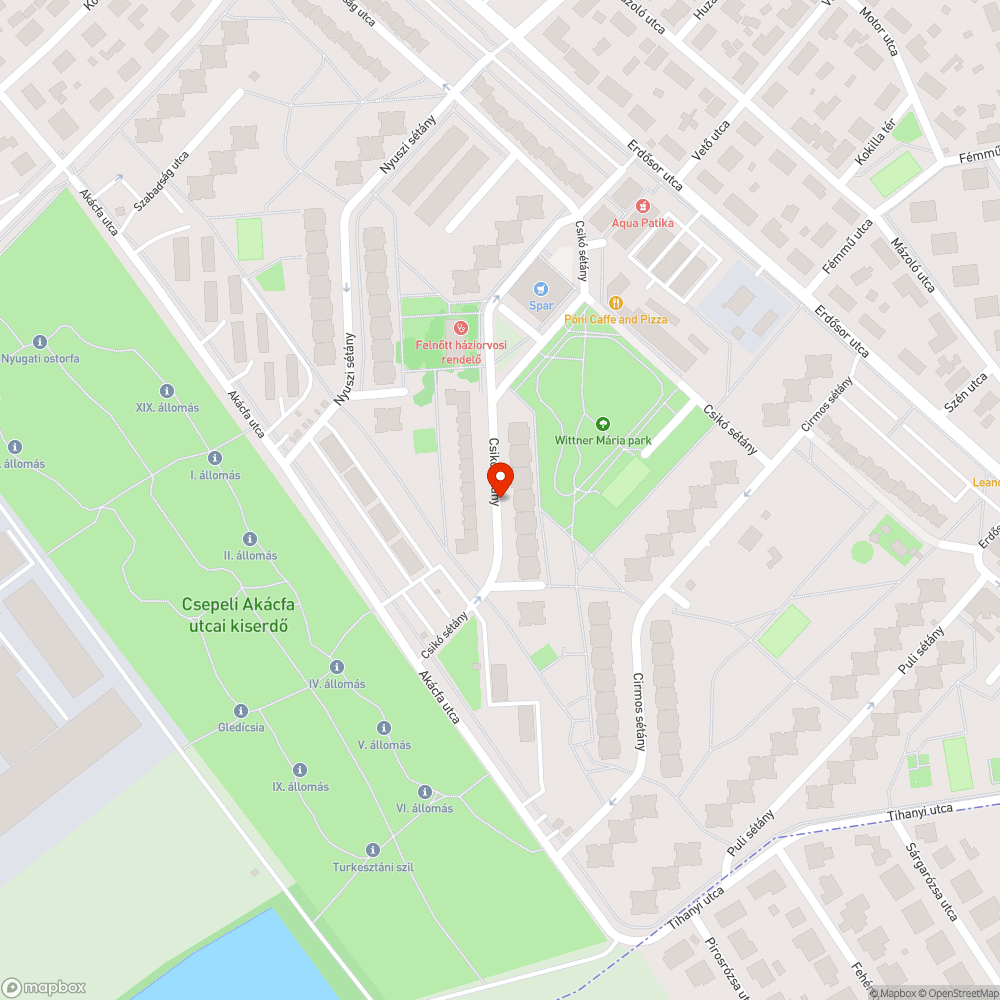 Elgörbült kiegészítő bejelentés helye