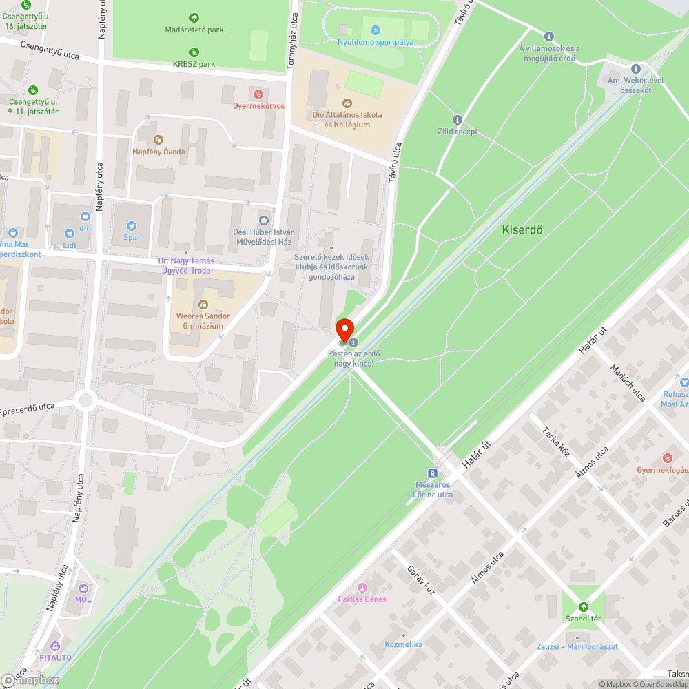 Elektromos roller a patakban bejelentés helye