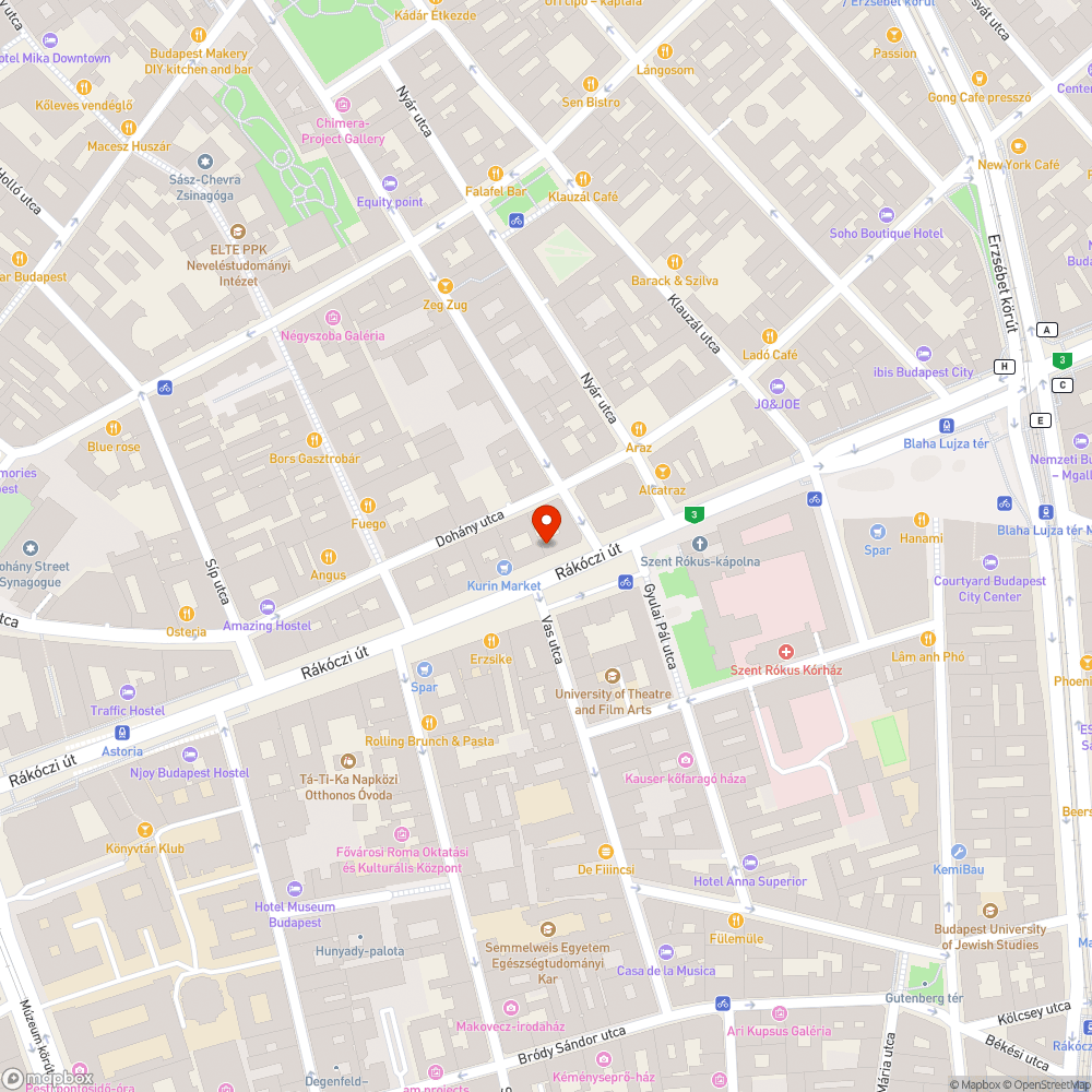 Törött-veszélyes busz váró üvegtető bejelentés helye