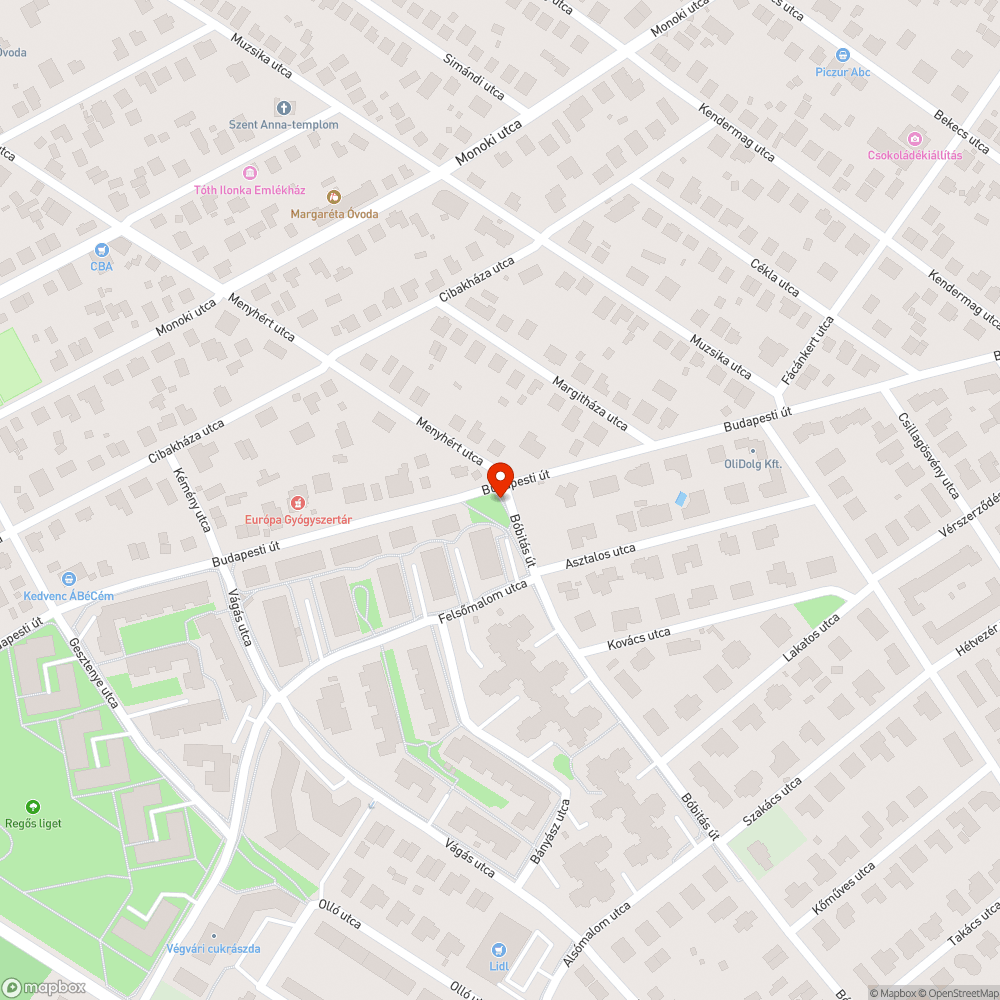 Rossz irányba álló tábla bejelentés helye