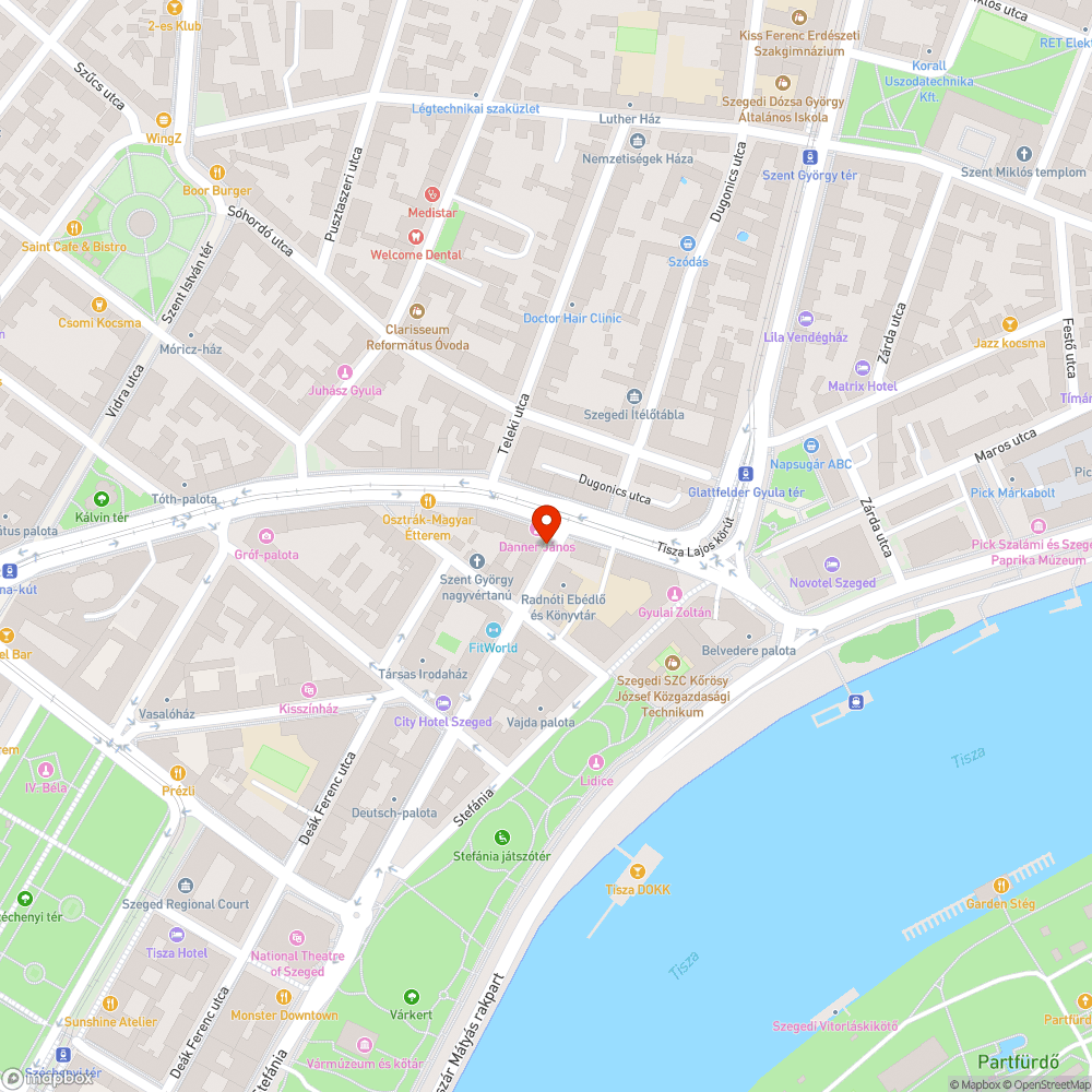 Kiálló vas keret bejelentés helye