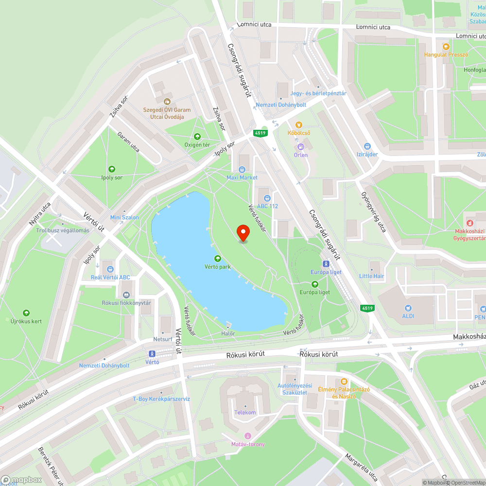 Tépett zászlók bejelentés helye