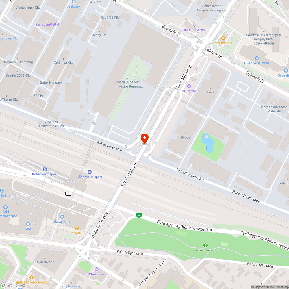 Egy nagy kupac szemét bejelentés helye