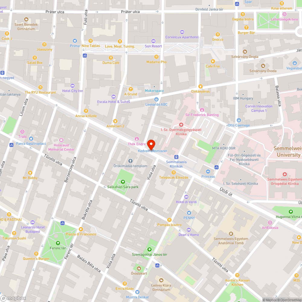 Kidöntött poller bejelentés helye