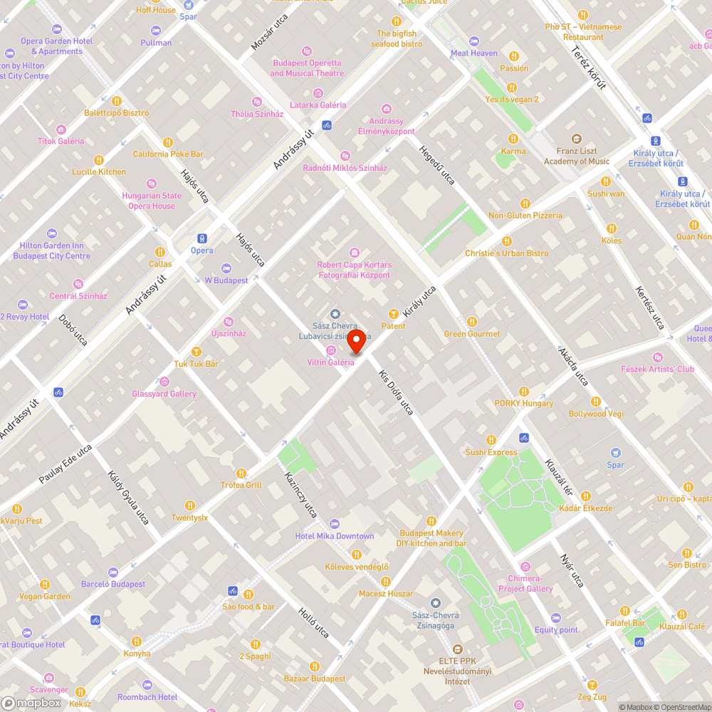 Graffiti bejelentés helye