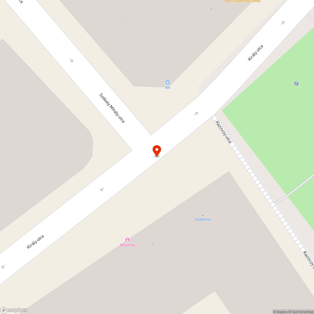 Úthibák bejelentés helye