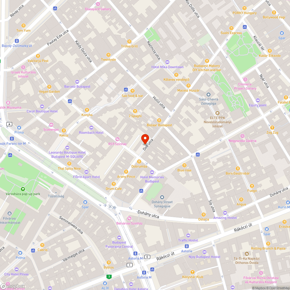 Úthibák bejelentés helye